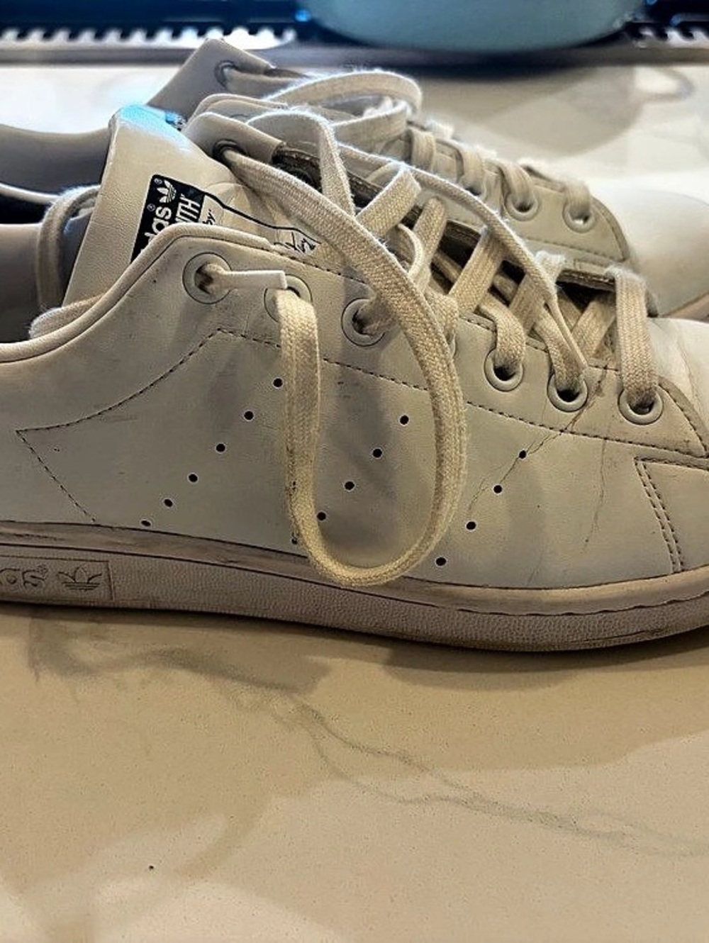 adidas Stan Smith Sneakers White & Navy US 9